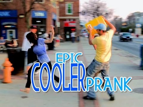 Epic Cooler Prank!!