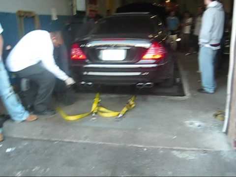 Mercedes Benz Cls55 Amg Asma. Modded Mercedes CL55 AMG on the dyno