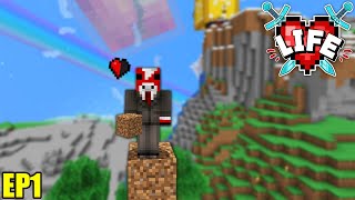 Minecraft X Life SMP Ep1 - you start with ONLY 1 heart!