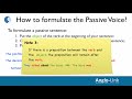 Passive Voice - English Lesson