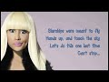 Nicki Minaj- Starships lyrics (Clean Version)