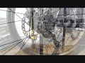 Derailleur Shimano SLX in action