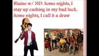 Some Nights Glee Lyrics Az
