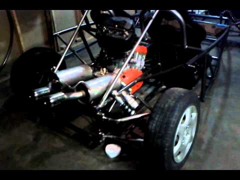 FourLogic Scorpion Steering DemonstrationBike Engined Car AceSkater 197 