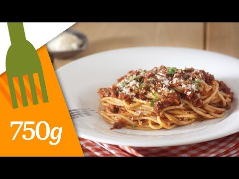 Petit plat de rentrée des classes : spaghetti bolognaise