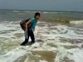 Rajdeep at golden beach (chennai)