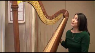 青山ハープ Orpheus46 演奏 Aoyama Harp - YouTube