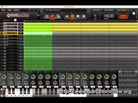 DUBturbo 3.0 Tutorial 1 - DrumPanel & Basic Beats Creation