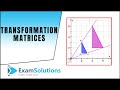 Transformation Matrices : Reflection the line y=-x : ExamSolutions