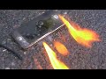 Burning a New iPhone 5 with Gasoline - Will it Survive?