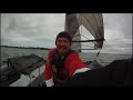 Weta Sailing in Port Townsend - Lets go swimming.