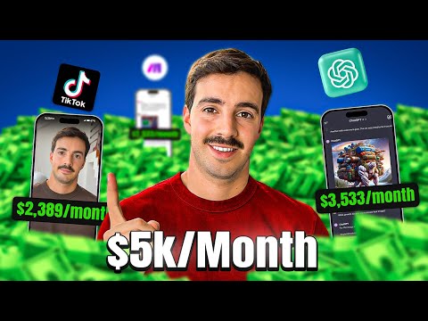 ポイ活の動画サムネイル - 3 Ways I Monetize AI Content in 2025 ($5,000/Month)