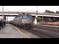 Amtrak AEM-7's in Halethorpe, MD