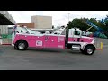 Trucks Leaving The Great American Trucking Show 2013