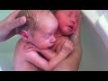 Thalasso Bain Bébé Jumeaux - Twin Baby Bath