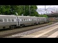 SJ X2 multiple trains at Katrineholm, Sweden
