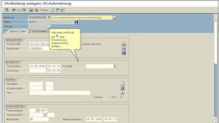 Ih Meldung Anlegen In Sap Pm Youtube