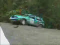 Šotolina v zatáčce - Rally havárie