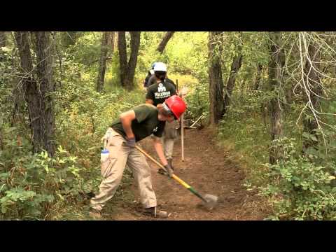 Colorado Youth Corps Working at Chatfield State Park - Governor Hickenlooper granted $1,000,000 of GOCO/Colorado Lottery funds to The Colorado Youth Corps creating over 400 jobs at no cost to the taxpayers. We visited with The Youth Corps while they were maintaining trails at the Platte River access trail in Chatfield State Park. These young people are learning group dynamics, leadership skills, a strong work ethic and environmentalism while they give back to their community.