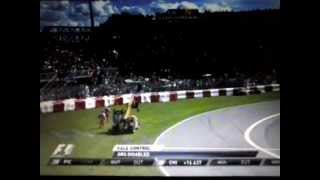 F1 GP Canada 2013 Muere un comisario