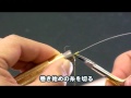 鮎イカリ用鈎巻き器の使い方