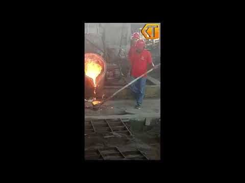 Video Proses Pencetakan Produk Cor Logam
