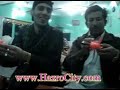 Qaseem at Tariq Hotel, playing with Toy