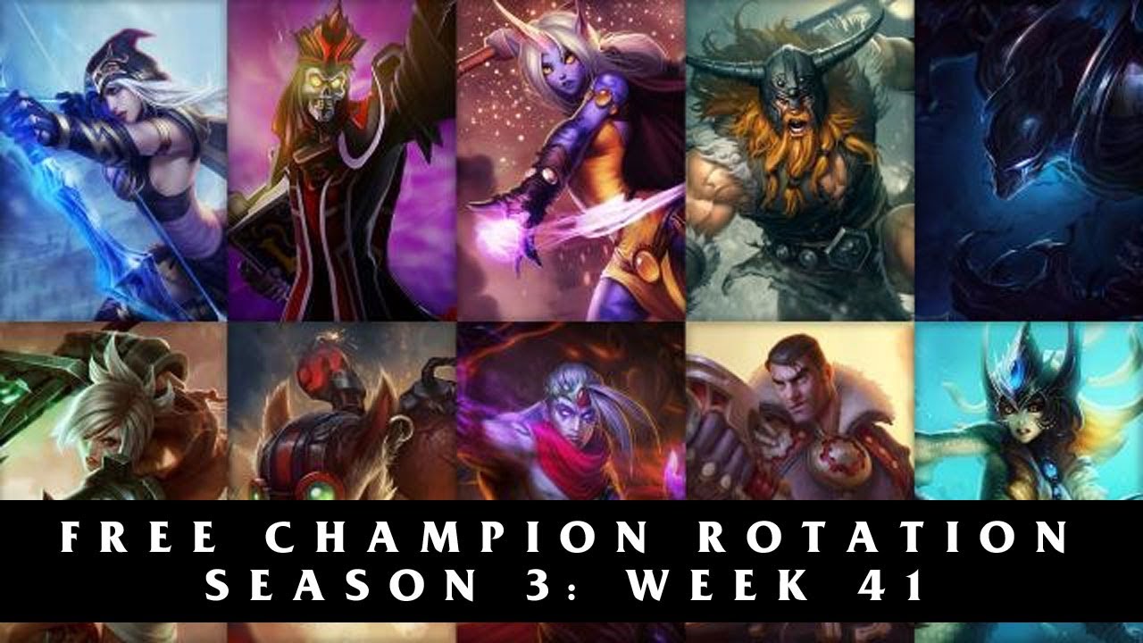 Free League of Legends Champions | Season 3: Week 41