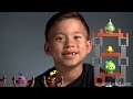 K'Nex Week Day #7 - ANGRY BIRDS SPACE: ICE BIRD BREAK DOWN! vs. Robo-COMBO!