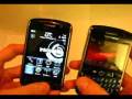 BlackBerry Storm Versus BlackBerry 8900: Video Comparison
