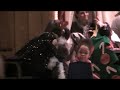 Holiday Show at Overbrook. Amy narrates using a Prentke Romich Vantage Lite (4)