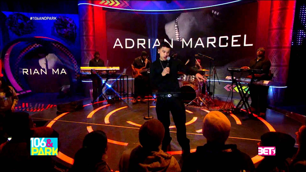 Adrian Marcel performs My Life live on 106 and Park (Video)