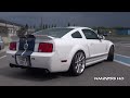 Modified Shelby Mustang GT500 INSANE SOUND on Track!