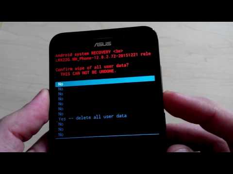 Youtube download : Сделать сброс настроек Asus Zenfone макс ZC550KL