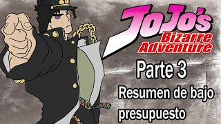 Resumiendo JOJO&#39;S BIZARRE ADVENTURE - STARDUST CRUSADERS en 1 video