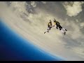 High altitude acrobatic skydiving FULL RUN - 2014