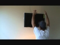 How to level a wall mount TV