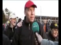 Verslaggever maakt een inschattingsfoutje