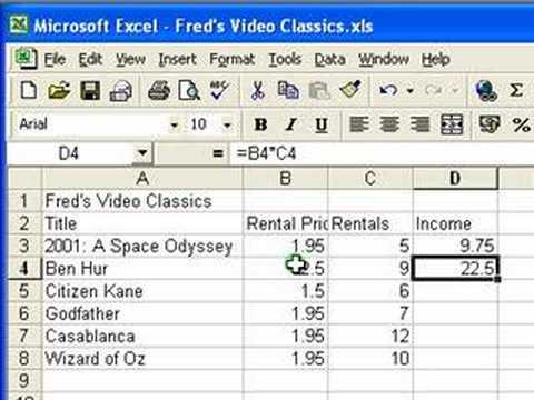 how to use microsoft excel to calculate