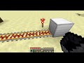 Driving a Minecart Through a Wall -- Minecraft Tutorial