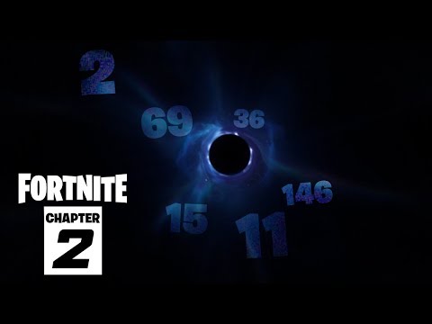 Fortnite S Black Hole Numbers Secret Revealed عرب تيوب