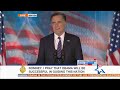 Mitt Romney's Concession Speech