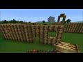 Minecraft Mansion Tutorial - Log Cabin - Part 1