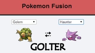 Pokemon Fusión: Golem + Haunter = ¿?