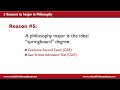 5 Reasons to Major in Philosophy