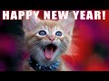 Cats Sing New Year - Happy New Year!