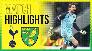 HIGHLIGHTS | Tottenham Hotspur 1-1 Norwich City AET (2-3 Pens) | Tim Krul&#39;s Penalty Shootout Heroics