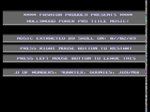 C64 hollywood poker pro