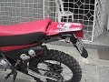 XLR 125 ES preparada pra trilha