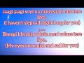 Tere Liye ~ Lyrics English translation - (Prince)  Atif Aslam, Shreya Ghoshal